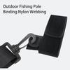1 комплект ремешка для удочки, крепежная лента, уличная портативная страховочная система для удочки с 2 шнурами для троллинга