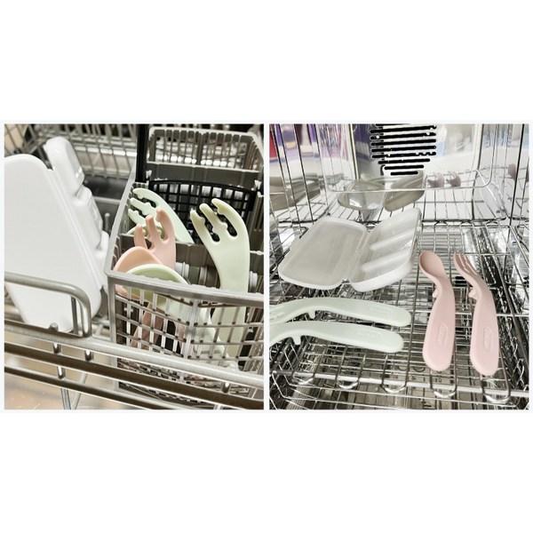 Набор футляров для ложек Edisonself, мятный (ложка вилка), ложка+вилка+футляр, 1 комплект