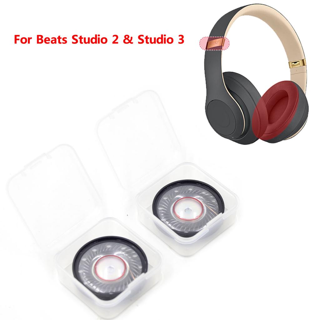 2 шт. 1,57-дюймовый драйвер динамика для наушников для наушников Studio 2 3 Круглый динамик Запасная часть для ремонта Высокая производительность