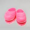 1 pairs PVC Doll Shoes Boots Cute General-Purpose Doll Body Shoes Mini Shoes  for 17cm Dolls