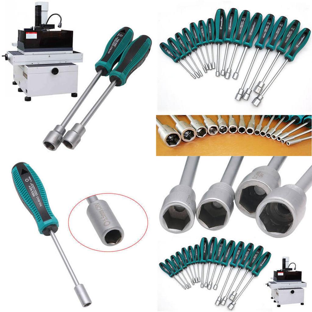 Премиум Металлический Торцевой Ключ Отвертка Шестигранный Ключ Гайковерт Набор Инструментов 3-14 мм