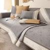 White Wide Edge Sofa Cover for Living Room Non-slip Sofas Towel Couch Covers L Shaped Corner Sofa Mat Seat Pad Modern Home