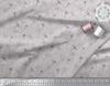 Soimoi Black Poly Crepe Fabric Dot|Leaves & Floral Artistic Decor Fabric Printed BTY 42 Inch