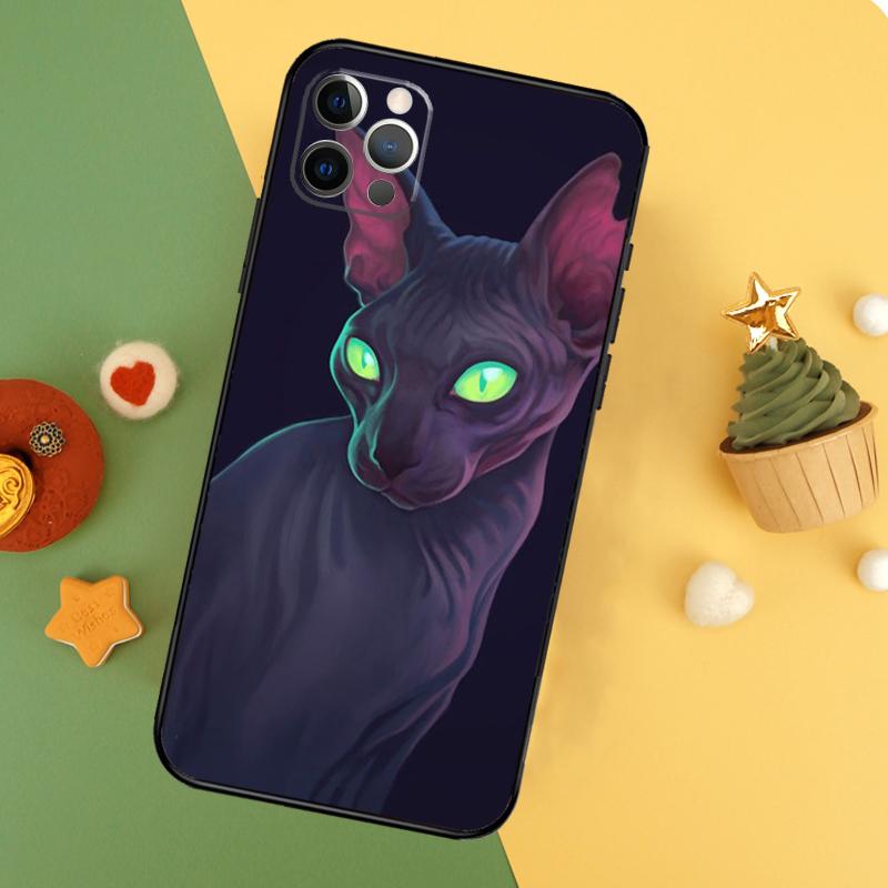 Чехол Сфинкс для iPhone 13 12 Mini 11 14 16 15 Pro Max 7 8 Plus X XR XS Max Задняя крышка