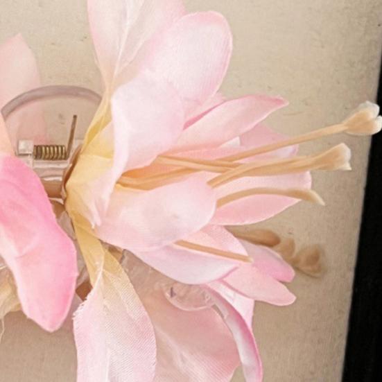Женская заколка для волос 3D декор искусственными цветами шпилька для волос затылок большая заколка-краб легкие аксессуары для волос