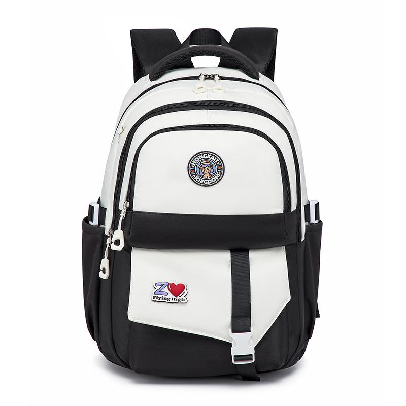 Новый школьный рюкзак для мужчин и женщин, легкий и простой рюкзак для отдыха и путешествий, школьный рюкзак для учеников начальной и средней школы высокой ценности
