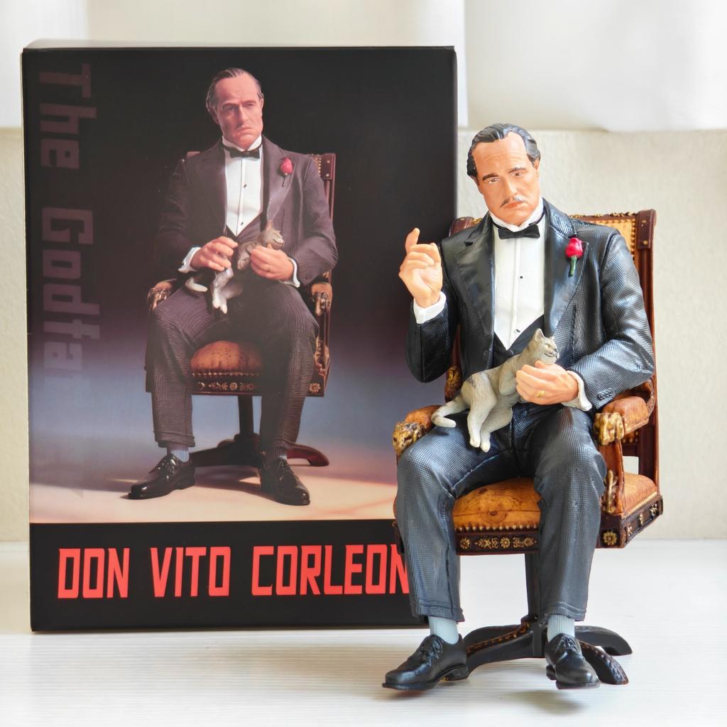 15CM Film Characters Vito Corleone The Godfather Replaable arm Male Sne Figure Dolls Model For Toy
