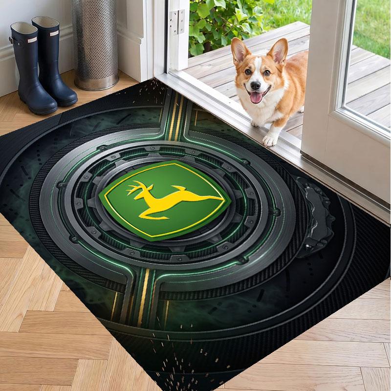 Мягкий ковер для пола с рисунком John Deere, ковер для гостиной, декоративный коврик для украшения комнаты дома
