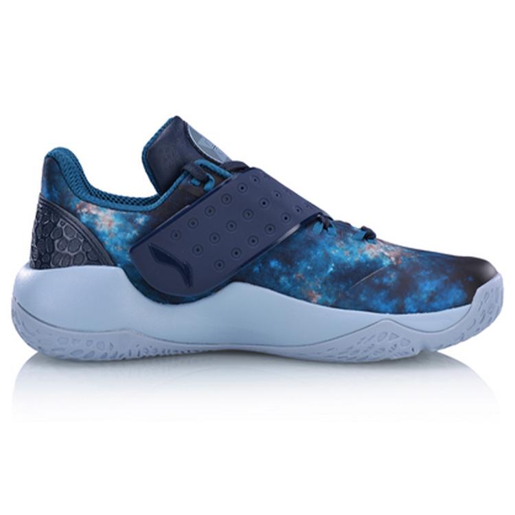 Li Ning SONIC 6 Низкие Баскетбольные Кроссовки Мужские Синие ABAN053-3