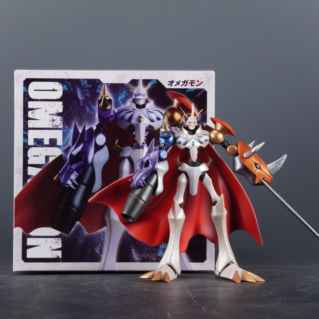 Digimon Royal Knight Omegamon Red Lotus Beast Contradiction figures anime anime Dragon Divine Collection Mode Favorite PVC toys