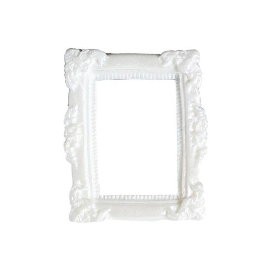 Барокко Мини Рамка для Фото Ретро Маленькая Рамка для Фото Винтаж Крошечная Рамка для Фото Аксессуары для DIY Украшений Чехлов для Телефонов Магнитов на Холодильник Поделки