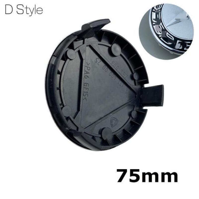 4 шт./лот 75 мм Колпачки ступицы колеса автомобиля Эмблема значок Для B/-e-n/z A1714000025 Аксессуары