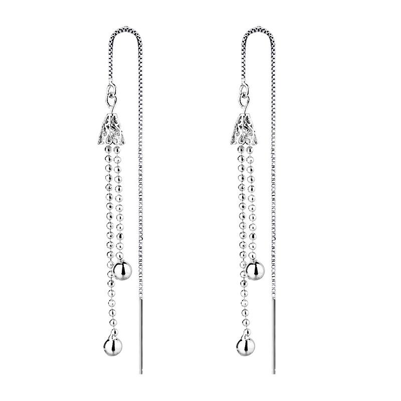 Long Tassel Chain Earrings for Women Prevent Allergy Exquisite Drop Earrings Jewelry