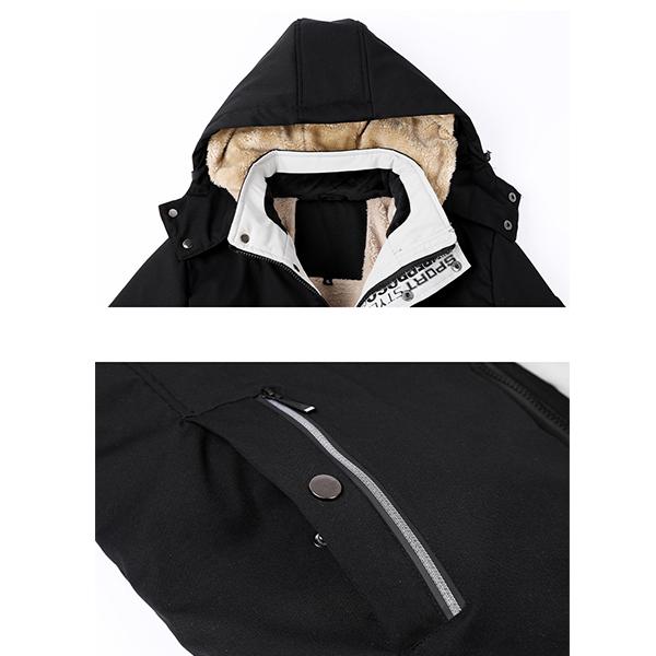 Новая зимняя мужская бархатная куртка большого размера, свободное пальто с капюшоном и подкладкой больших размеров