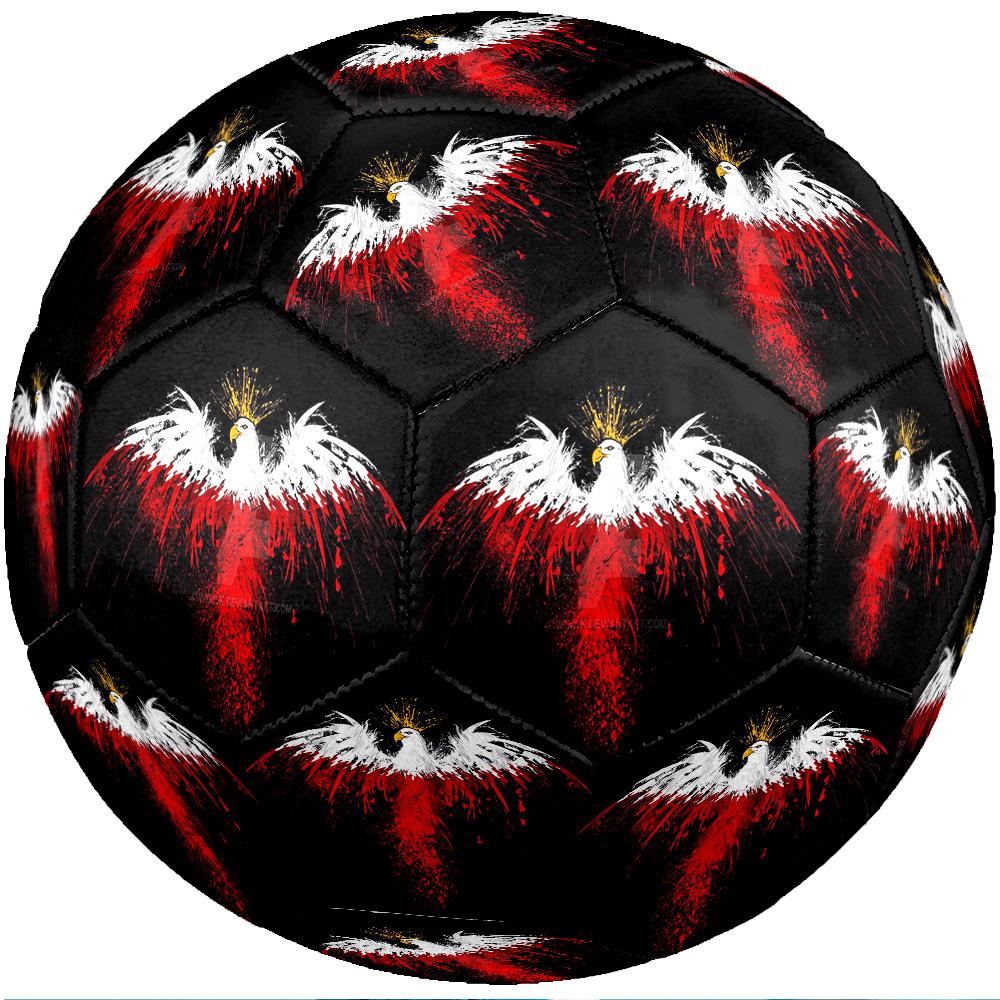 Poland Theme soccer ball Size 5 Soccer Ball Soft Touch Professional Training Football for Outdoor Sports