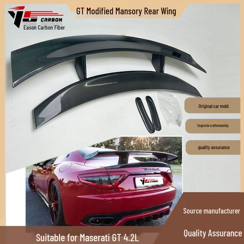 2014 Maserati GT Mansory Carbon Fiber Rear Wing Spoiler