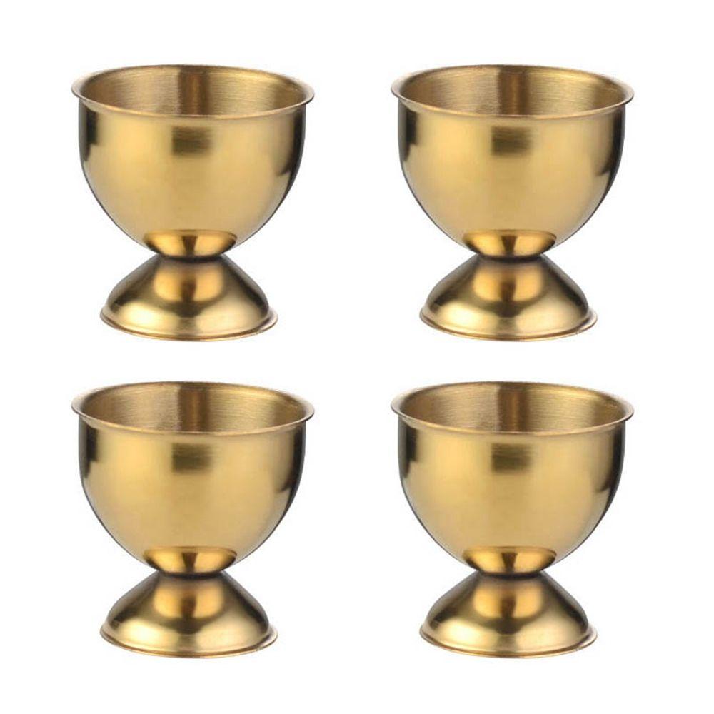 Handy Stainless Steel Silver Kitchen Gadgets Boiled Egg Egg Cups Egg Tray Egg Stand Egg Holders