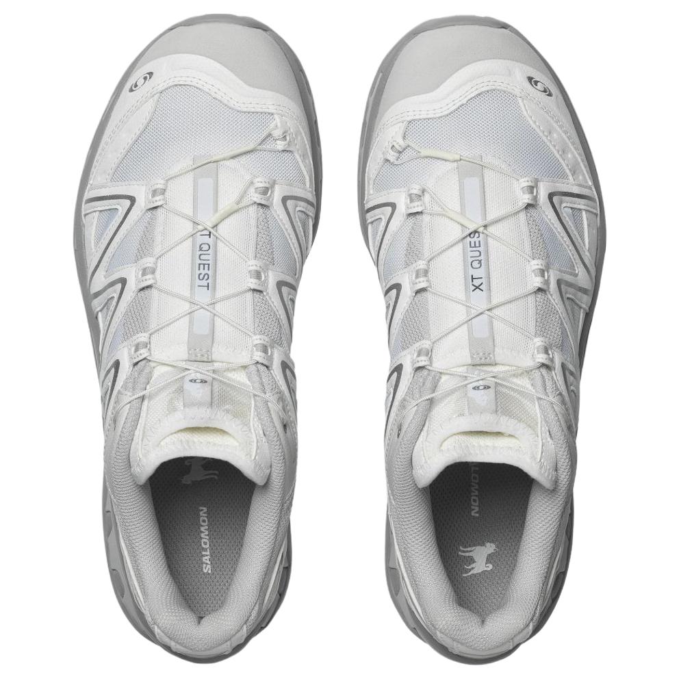 SALOMON XT-Quest Удобные Стабильные Нескользящие Треккинговые Ботинки Унисекс Треккинговые Ботинки Серебристые L49291400