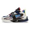 Баскетбольные кроссовки Li Ning Pioneer Spirit Premium 2.5 Low для детей, цвет черный, белый, синий YKBS048-1