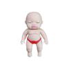 Simulation Human Baby Doll Squeeze Toy Flexible Tensile Rebound Cute Baby Doll Soft TPR Pinch Toy Anti-stress Vent Toys Cartoon Doll Squishes