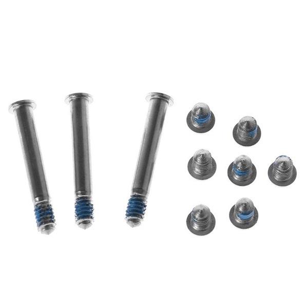 Set of 10 Silver Metal Bottom Case Screws for MacBook Pro Models A1278, A1286, A1297