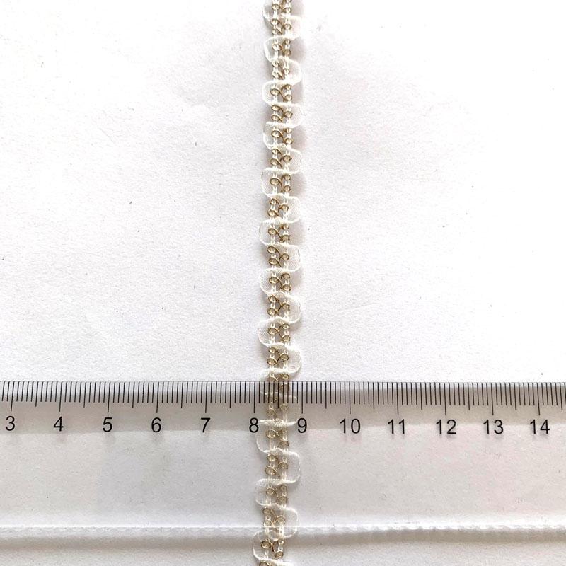 4 м/13,12 фута белая органза, тонкая нить, кружевная отделка, плетеная лента, отделка сороконожки, кривая ткань для свадебных поделок, сумка-платье своими руками, швейные аксессуары, украшение