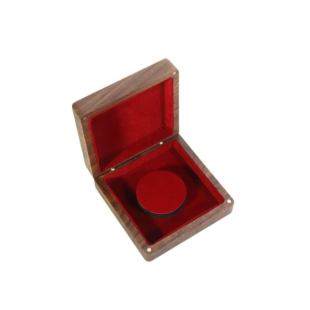 Square Walnut Wooden Bracelet Holder Luxury Jewelry Storage Case Hand Chain Box Gifts