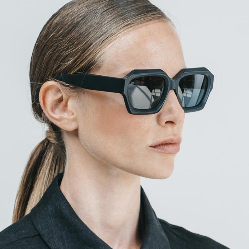 Irregular Square Sunglasses Men Women Trending Male Shades Retro Polygon Female Sun Glasses Uv400 Oculus