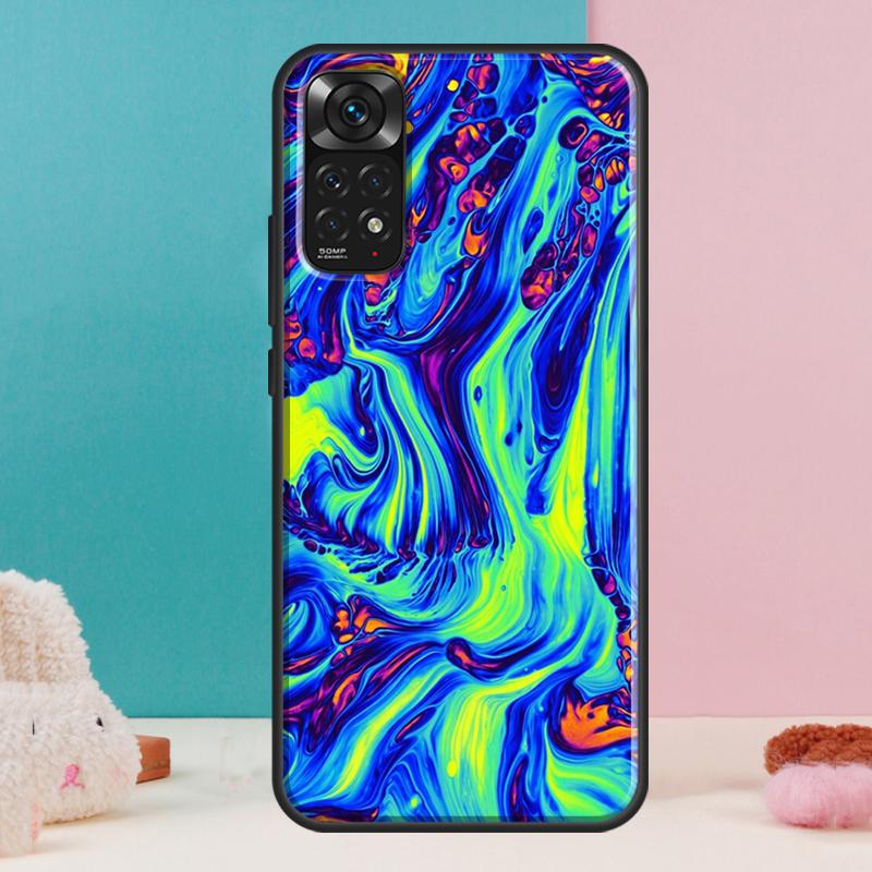Psychedelic trippy abstract art Case For Xiaomi Redmi Note 14 13 Pro 12 11 9 10 9S 10S 11S 12S Redmi 14C 13C 10C 12C Cover