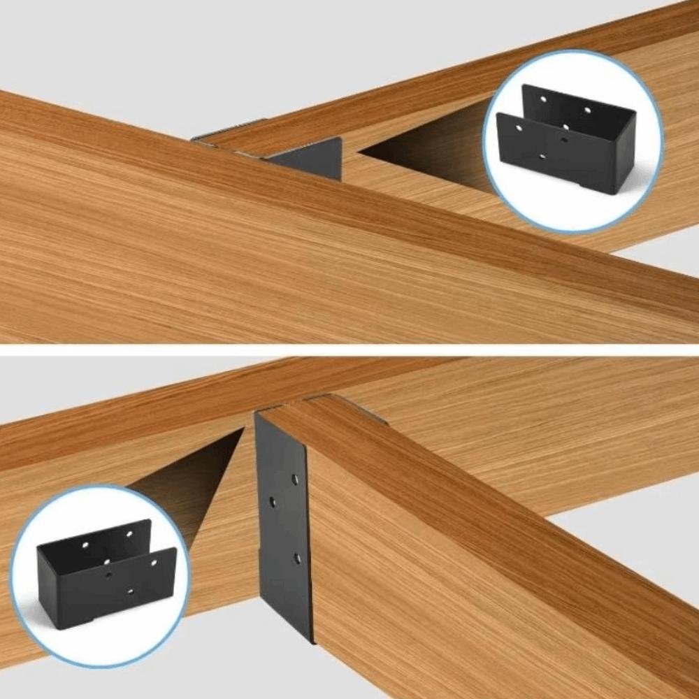 Concealed Flange Joist Hanger Steel Beam Support Bracket Joist Bracket  Outdoor Projects