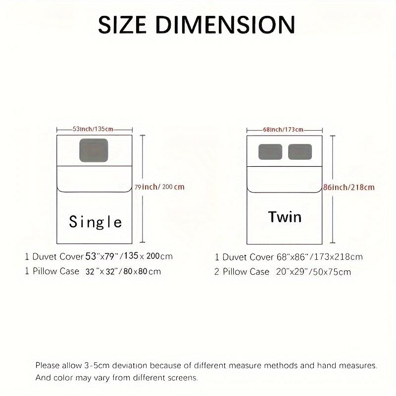 Мультяшный зебра Модный комплект пододеяльника, Полиэстеровое постельное белье 1 шт. пододеяльник + 1/2 шт. наволочки, Без одеяла Мягкий и удобный