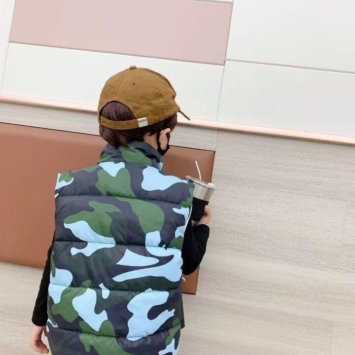 Пуховый жилет Big Goose для мальчиков и девочек, жилет на белом утином пуху, жилет для маленьких студентов, жилет