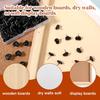 120 Pcs Black Heart Push P, Decorative Cute Push P for Travel Picture Photo Bulletin Board Wall DIY Craft Home School Office