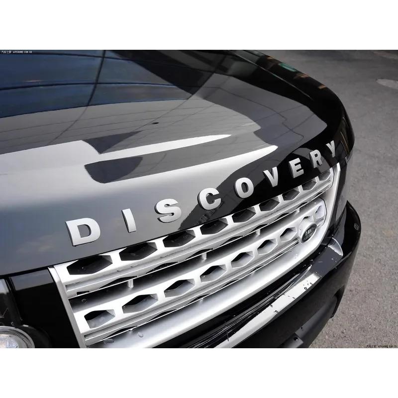 ABS 3D Хромированные Буквы на Автомобиль Логотип-Шильдик на Передний Капот Для Land Rover Discovery Эмблема Discovery 4 3 5 2 TD5 Аксессуары