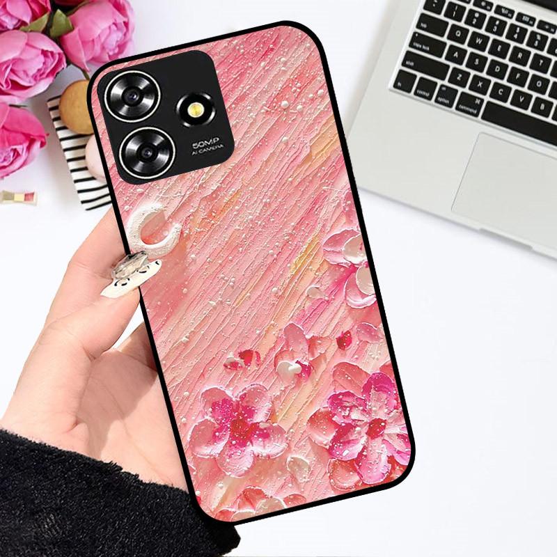 Cases For ZTE Blade V50 Smart Cute Astronaut Fashion Shockproof Soft Bumper For ZTE V50 Design 4G Coque For ZTE Axon 50 Lite