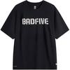 Футболка баскетбольная Li Ning Anti-Five Series, спортивная, повседневная, простая, однотонная, с коротким рукавом, мужская, черная, ATSU553-3