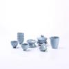 Aiyiruis Chinese Celadon 10-Piece Tea Set