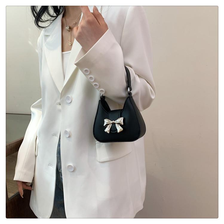 Unique Butterfly Knot Chain Bag 2024 Summer New French Style Shoulder Bag For Women