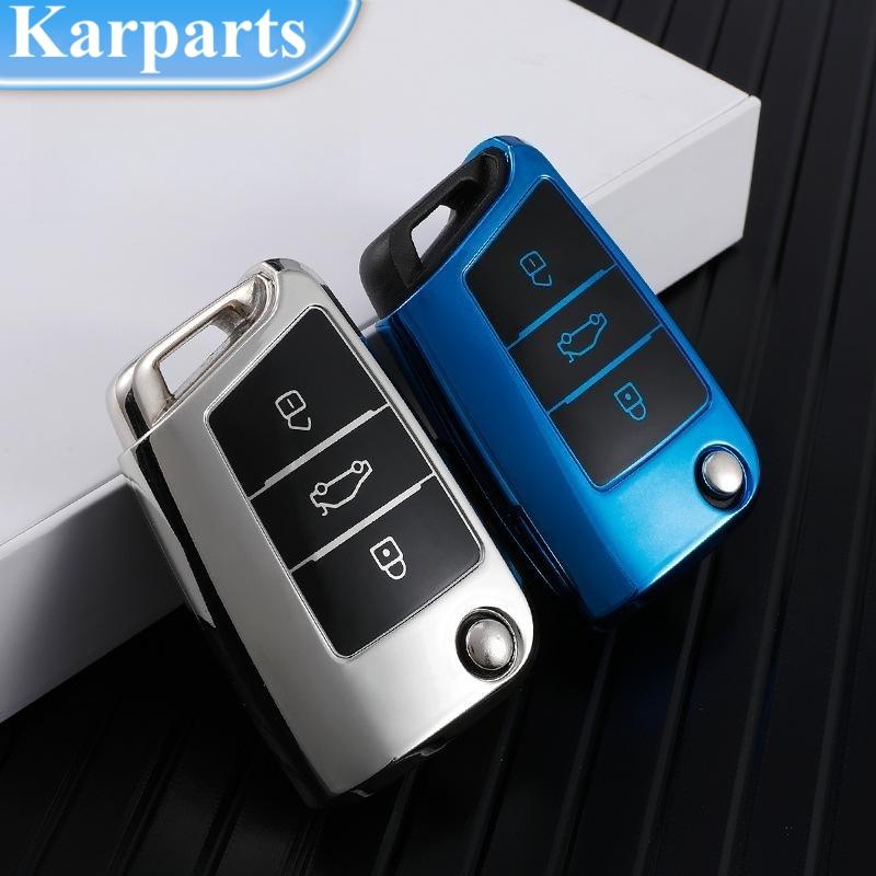 Водонепроницаемый чехол для ключей от машины для Volkswagen VW Polo Golf 7 MK7 Tiguan Passat для Skoda Octavia Kodiaq Karoq для Seat Ateca Leon, сумка для ключей