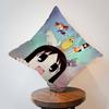 Azumanga Daioh Cushion Cover Inches Farmhouse Decor Home Throw Pillow Covers for Couch Decorations