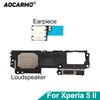 Aocarmo Для SONY Xperia 5 II / X5ii SO-52A SOG02 Верхний разговорный динамик слуховой динамик наушника с клейкой лентой Нижний громкоговоритель