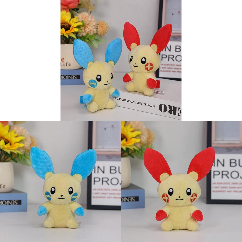 Plush Animal 15cm Rechargeable Positive And Negative Electrode Toy For Kids Entertainment