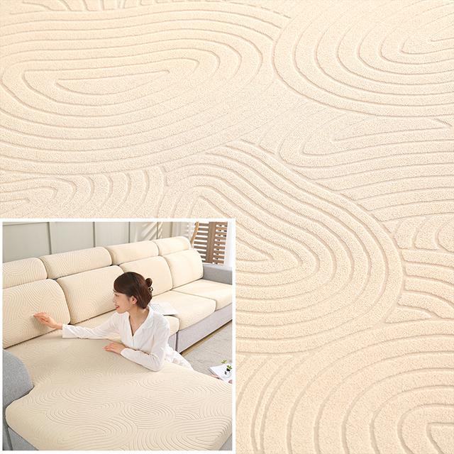 Жаккардовый чехол на подушку для дивана, эластичный толстый чехол для дивана для гостиной, защита для мебели, L-образный чехол для кресла, дивана, чехлы