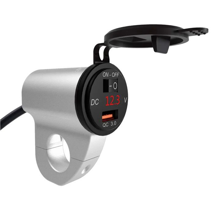 Prise USB 12V moto US30