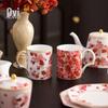 Керамические кружки для пары 'You Qian Hua' из Цзиндэчжэня