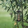 Iron Cage Bird Feeder Metal Bird Food Dispenser Hanging Feeding Column