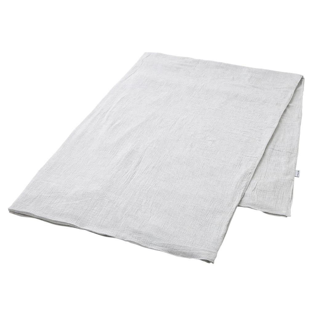 Phiten Star's Serenity Gauze & Pile Blanket, Double Size, Can Also Be Used As a Duvet Cover