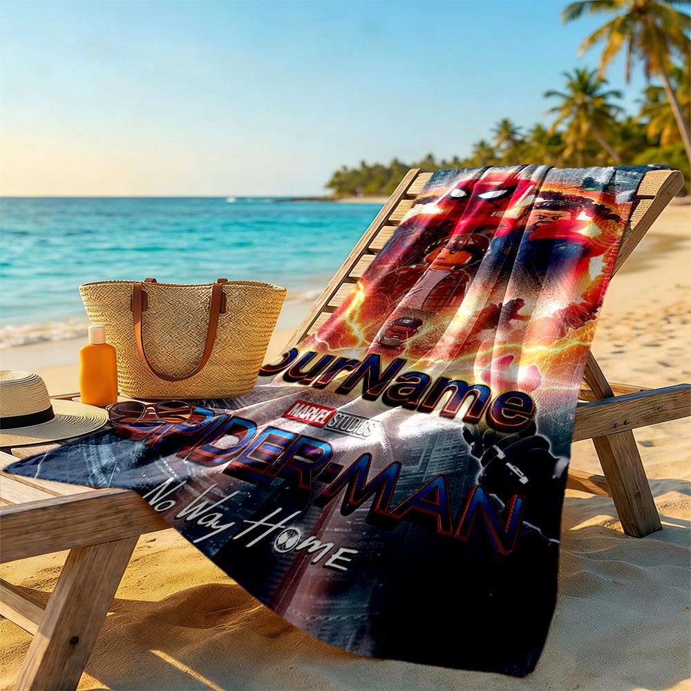 Roblox Personalized Name Beach Towel Soft Durable Quick-Dry Perfect for Traveling Yoga Camping and Swimming