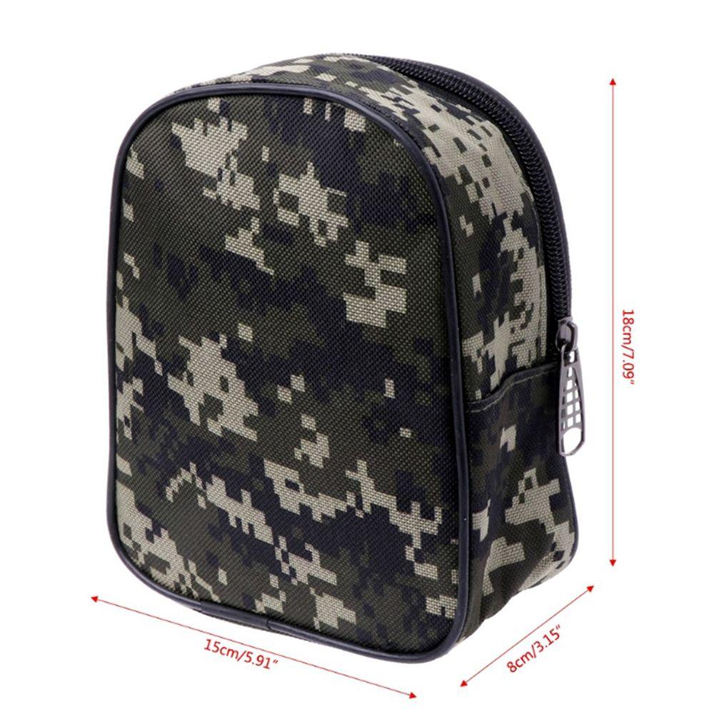 Outdoor Pocket Tackle Camouflage Sport Fishing Bag Fishing Reel bag Protective Case Storage Pouch