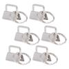 40PCS Key Fob Hardware DIY Craft Project Fine Workmanship High Hardness Iron Material Keychain